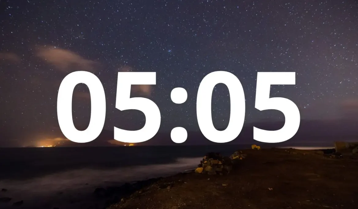 05h05 signification de cette heure miroir et messages de changement