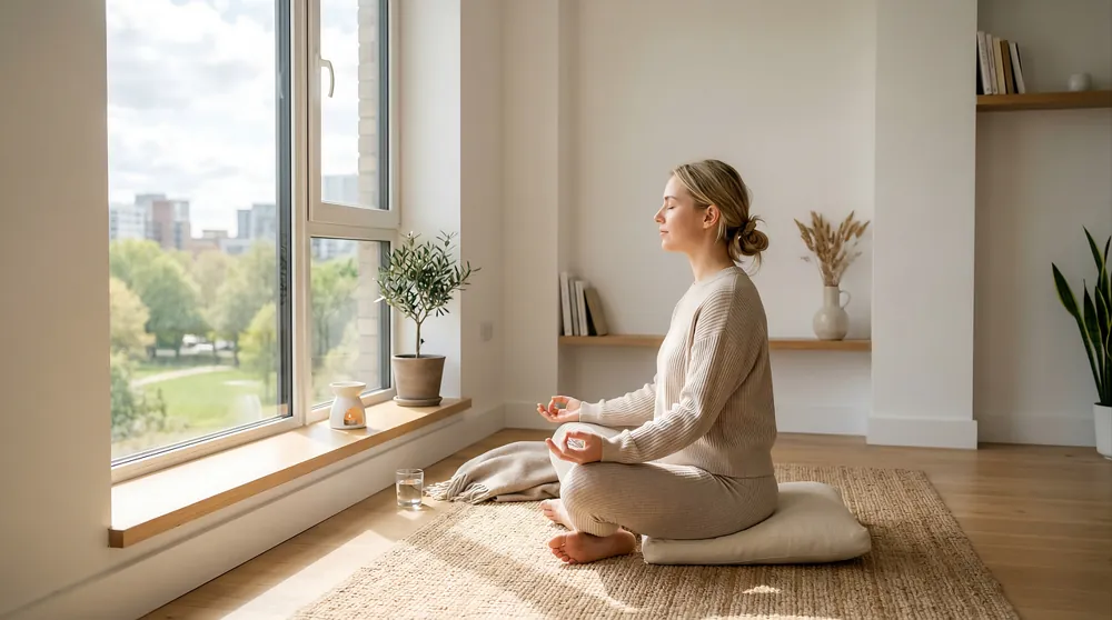 pratiquer la pleine conscience mindfulness au quotidien femme attentive